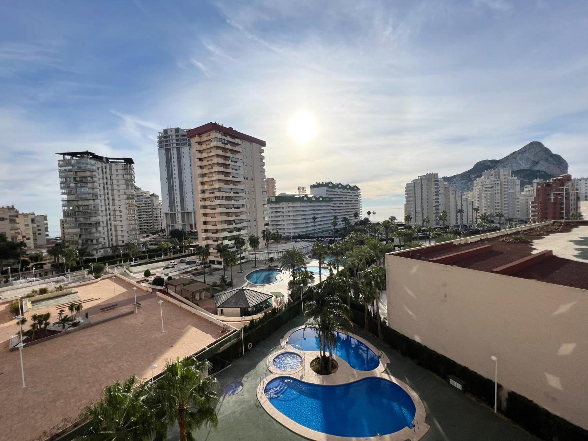 Ambar Beach Apartment, Playa Fossa Калпе Екстериор снимка